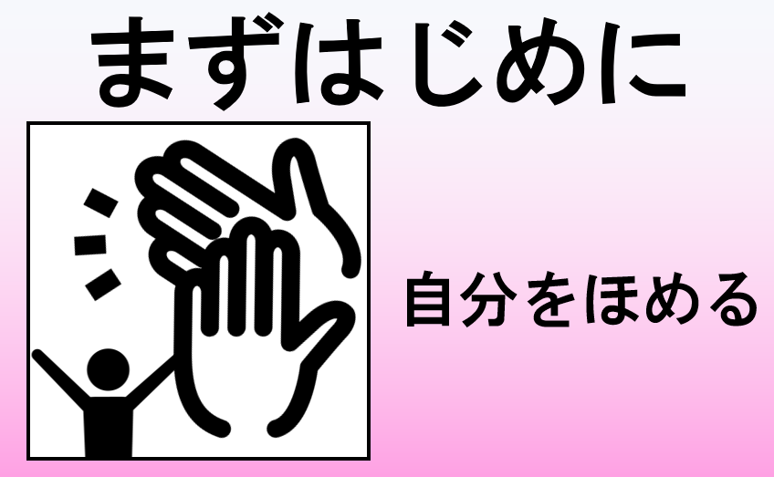 ほめる
