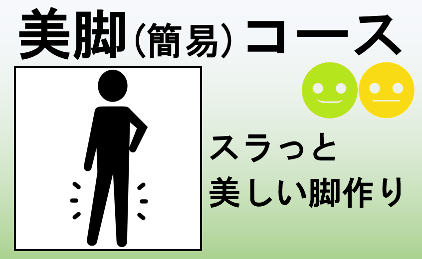 美脚簡易コース