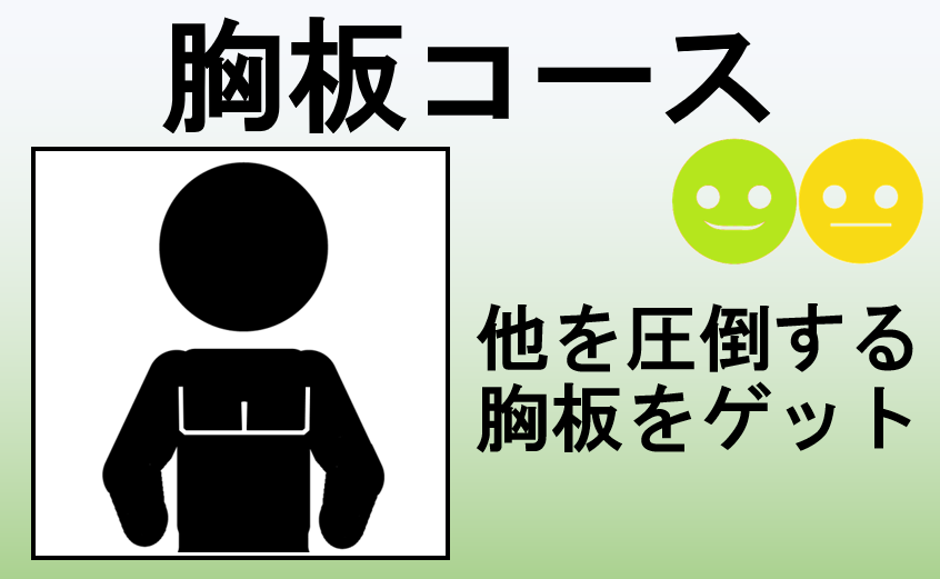 胸板コース