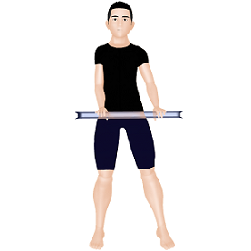 体重移動(左右・手すり)