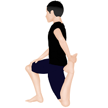 大腿四頭筋（床２）