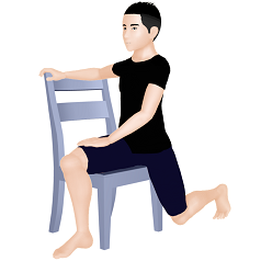 腸腰筋（椅子）