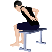 腰背部リリース