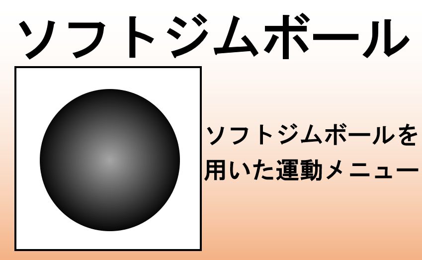 ソフトジムボール